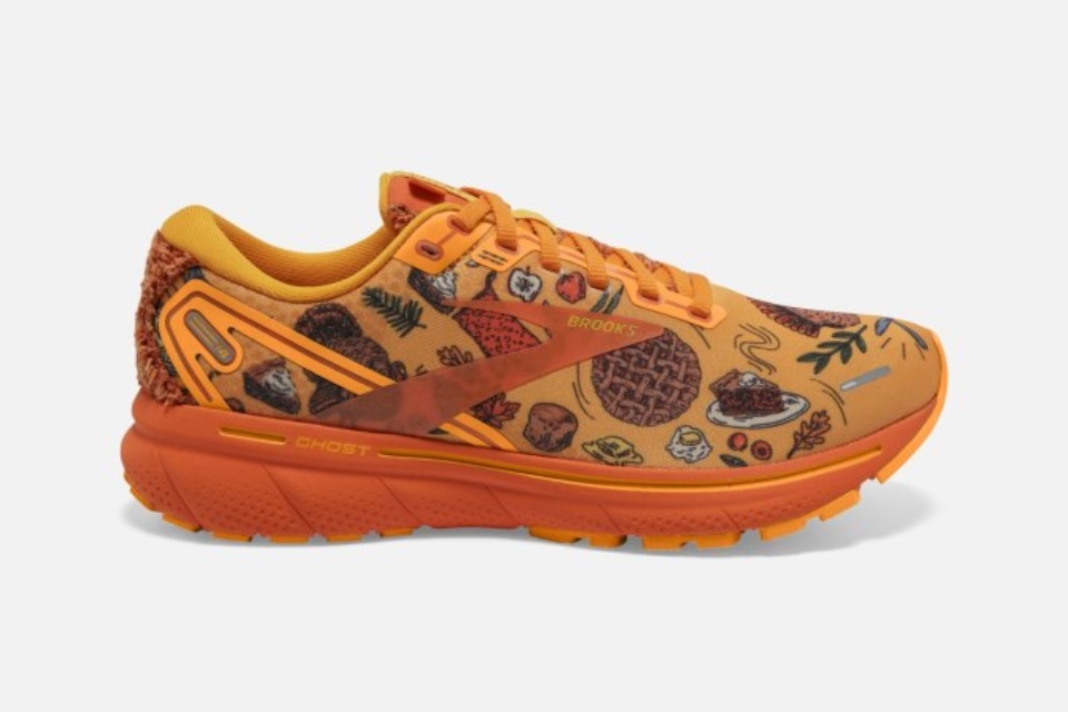 ゴースト 14 トロット Hy Citrus-gd Flame-orangeade Brooks